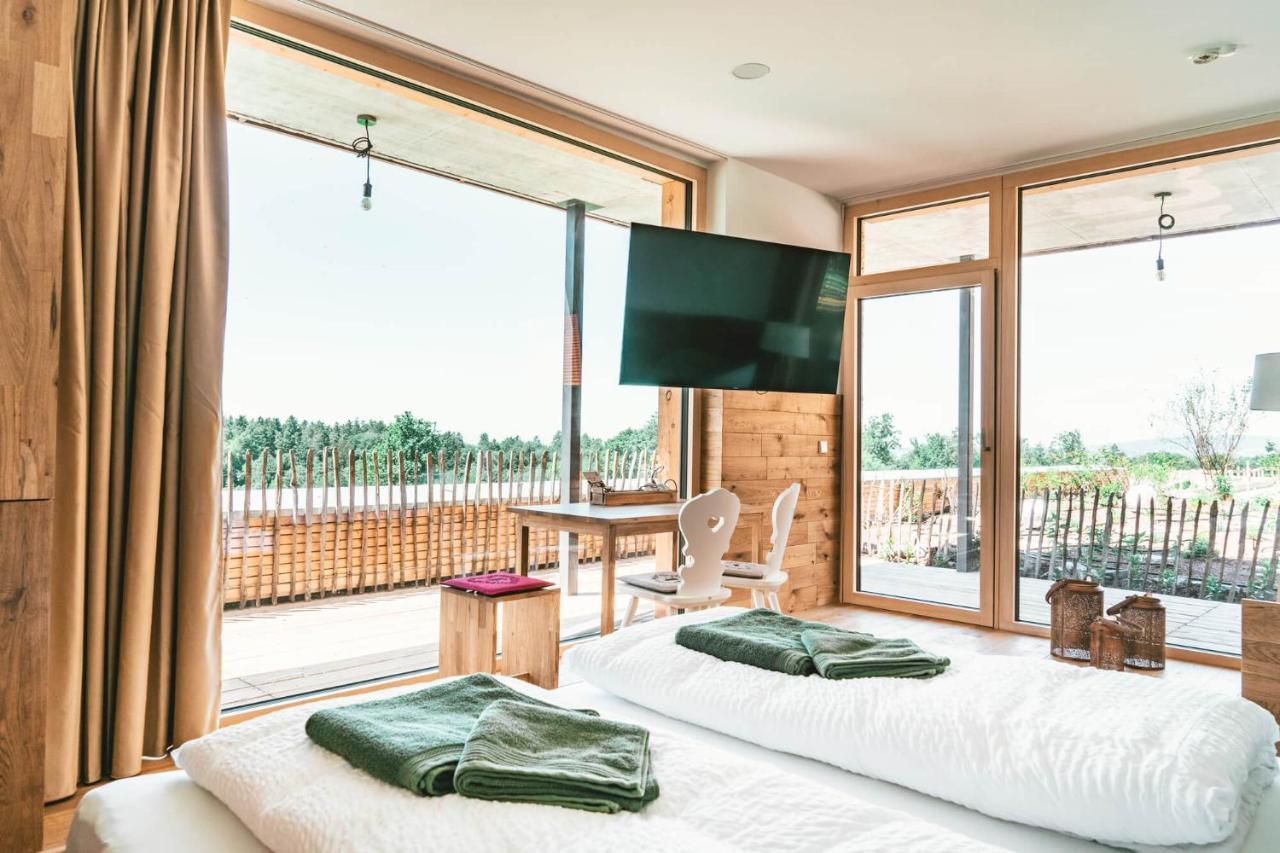 Gut Huegle Erlebnishof & Spa Ravensburg Eksteriør bilde