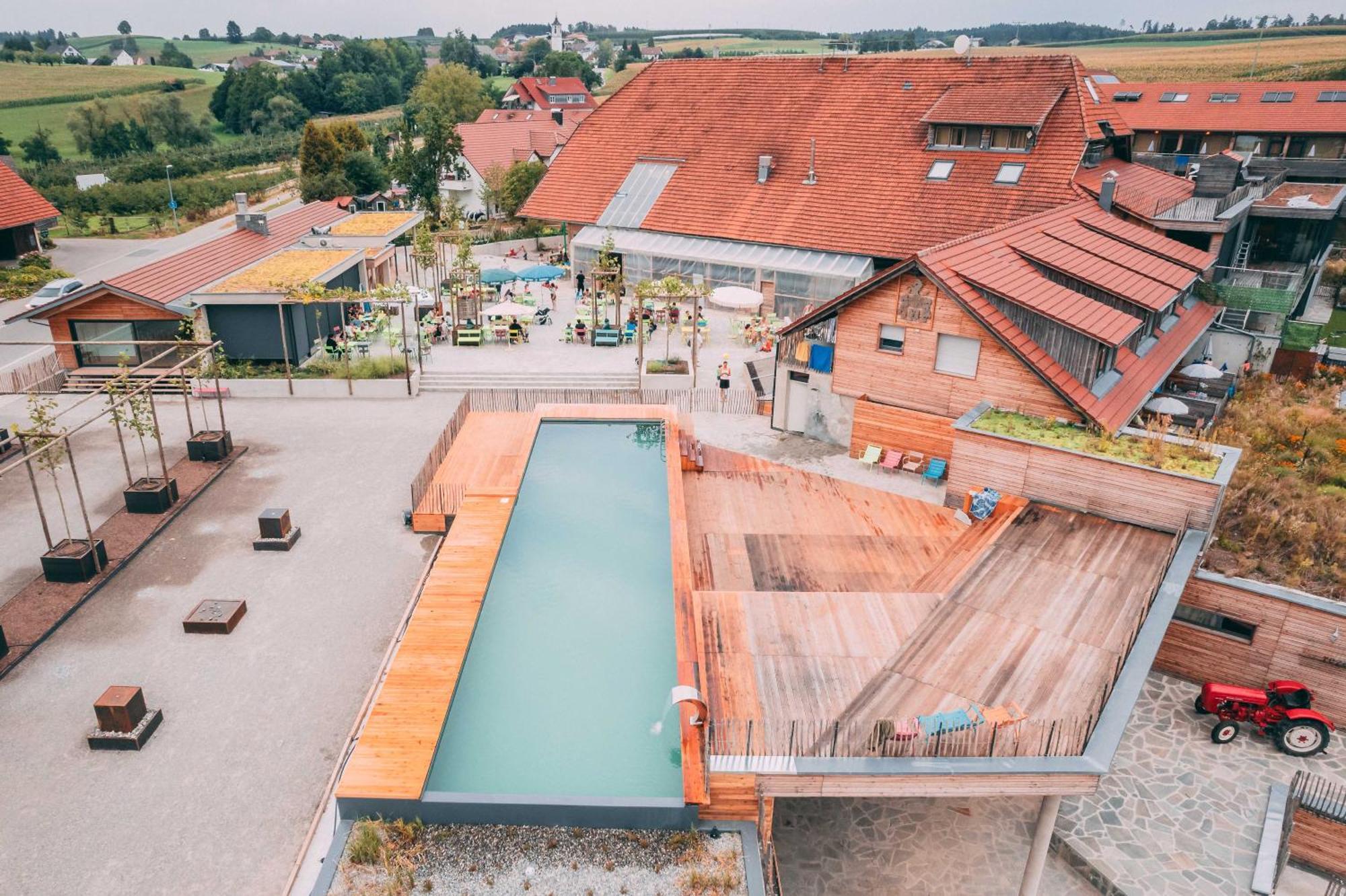 Gut Huegle Erlebnishof & Spa Ravensburg Eksteriør bilde