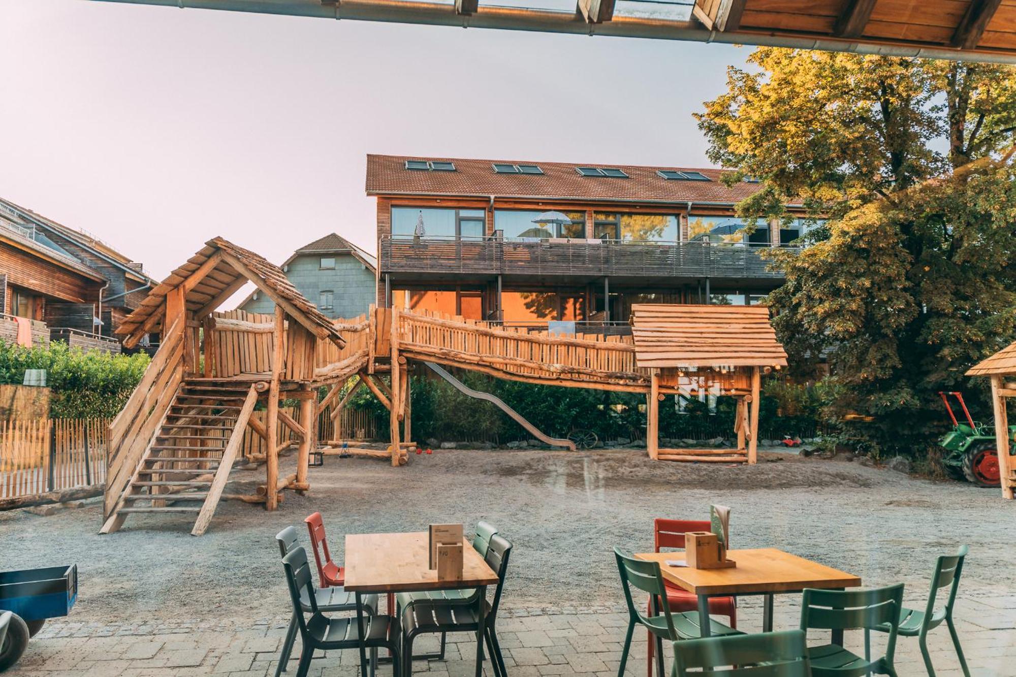 Gut Huegle Erlebnishof & Spa Ravensburg Eksteriør bilde